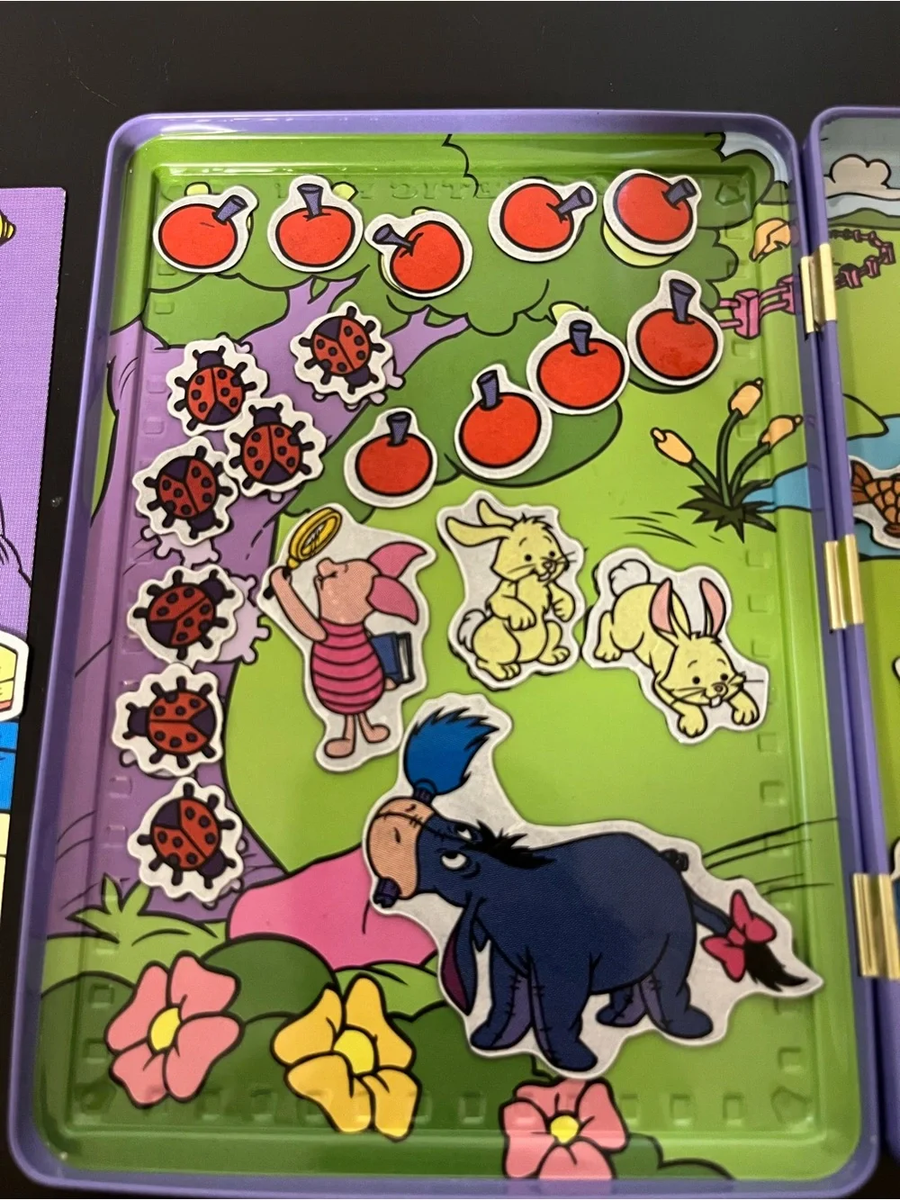 Vintage Disney Pooh Magnetic Fun 123 Collectors Edition Activity Set